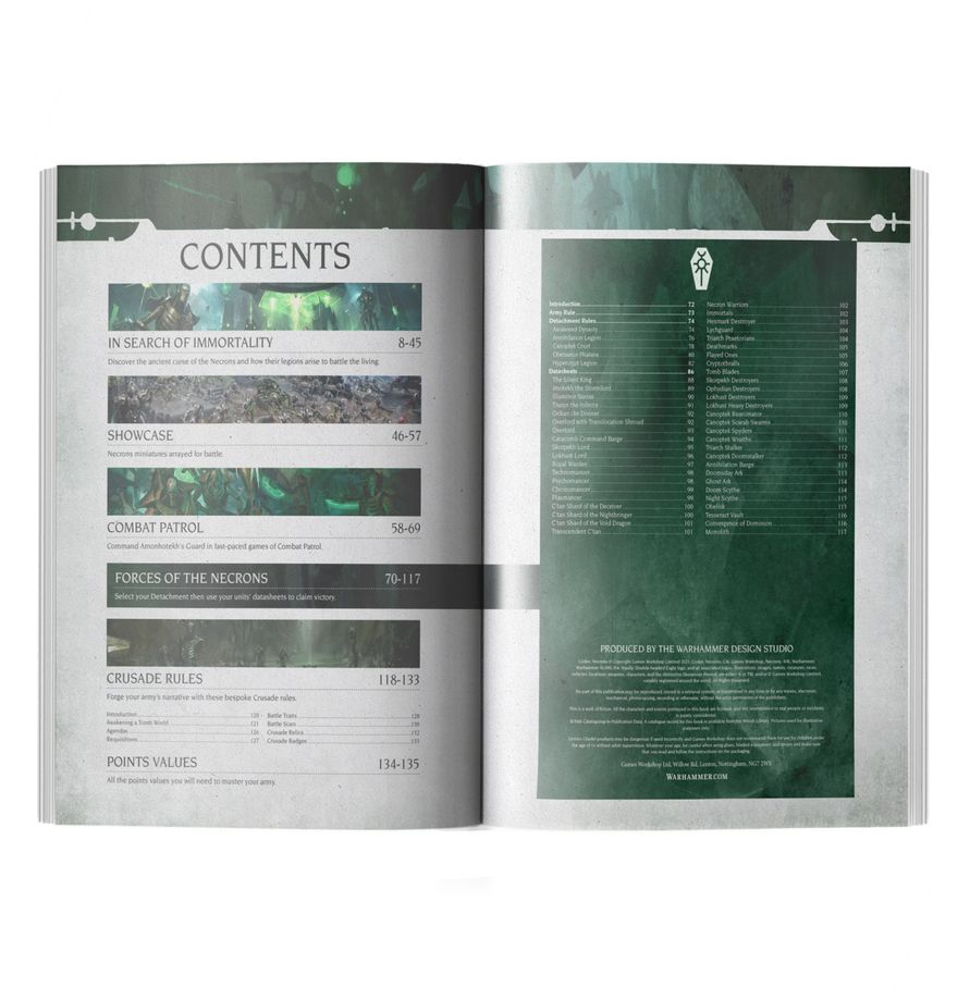 Warhammer 40k CODEX: Necrons
