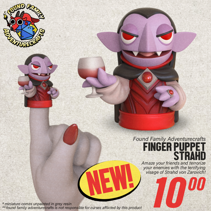 Finger Puppet Strahd