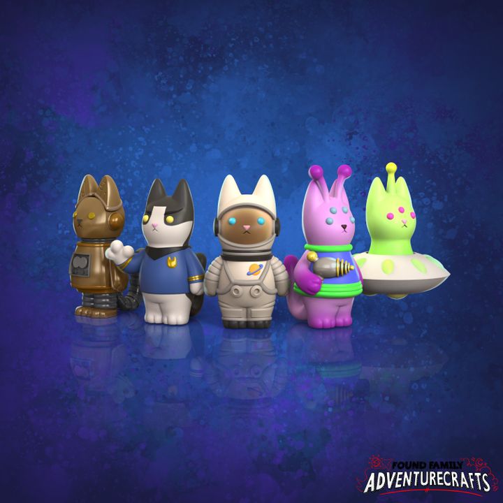 Peanut Cats - Sci-Fi