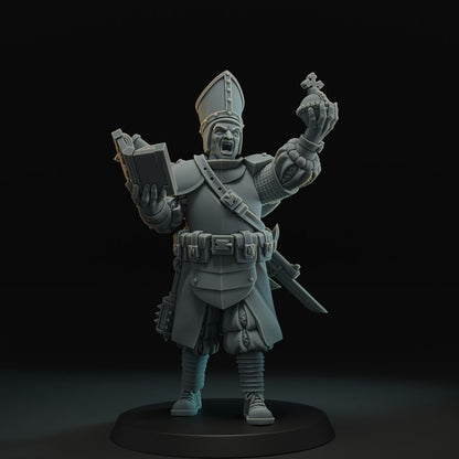 Battle Cleric with Holy Grenade