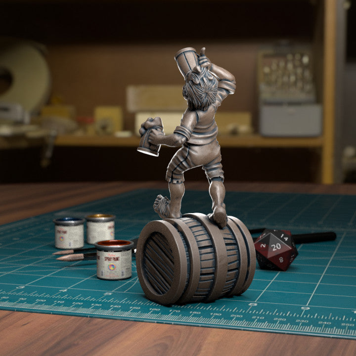 Halbling-Fassläufer