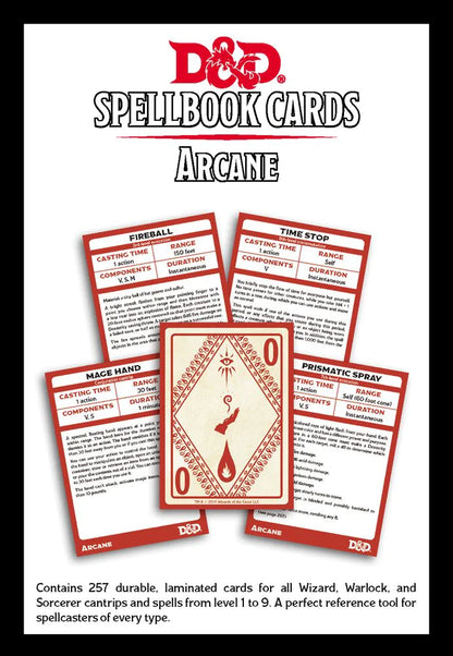 D&amp;D Spellbook Cards: Arcane Deck