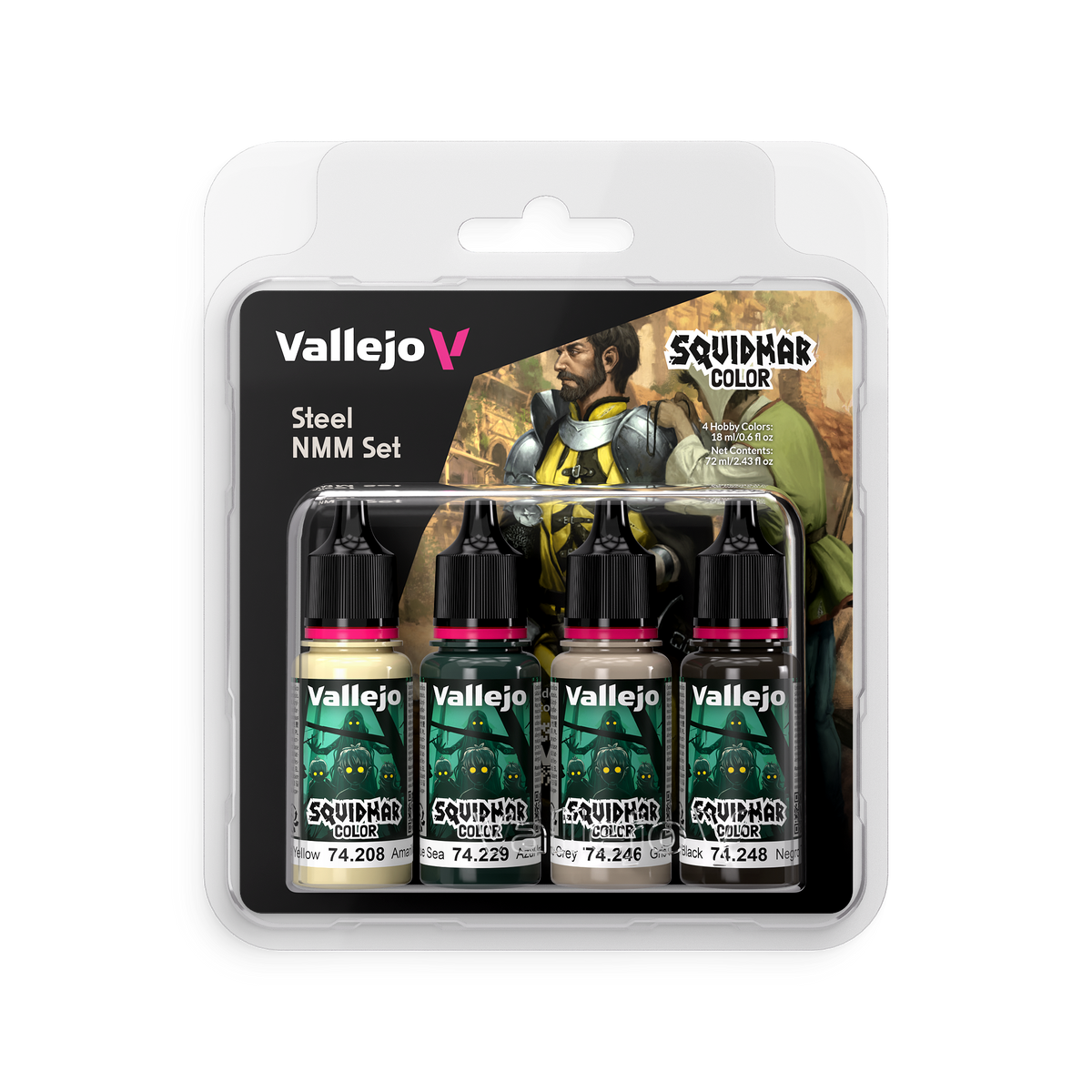 Squidmar Color - Steel NMM Set