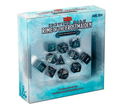 D&D Icewind Dale – Rime of the Frostmaiden Dice & Miscellany