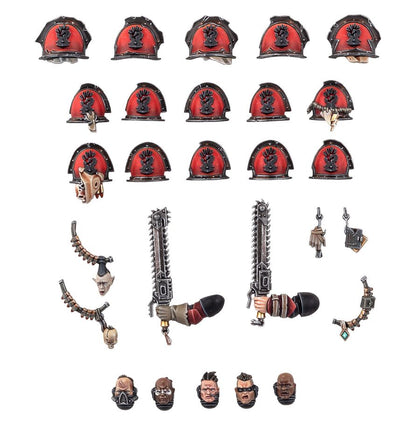 Chaos Space Marines - Red Corsairs Upgrades & Transfers