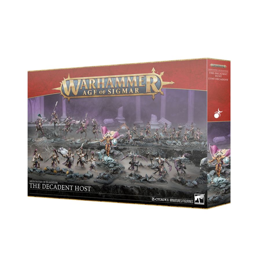 Hedonites of Slaanesh – The Decadent Host Battleforce