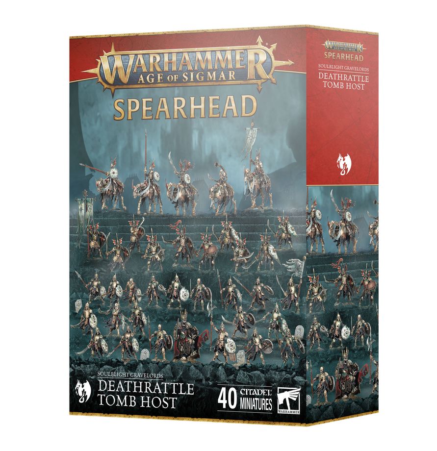 Soulblight Gravelords - Deathrattle Tomb Host Spearhead
