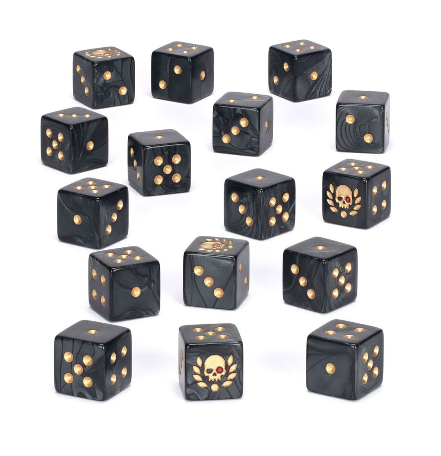Astra Militarum - Commissar Yarrick Dice