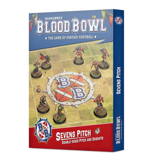 Blood Bowl - Sevens Pitch: Double-sided Pitch and Dugouts