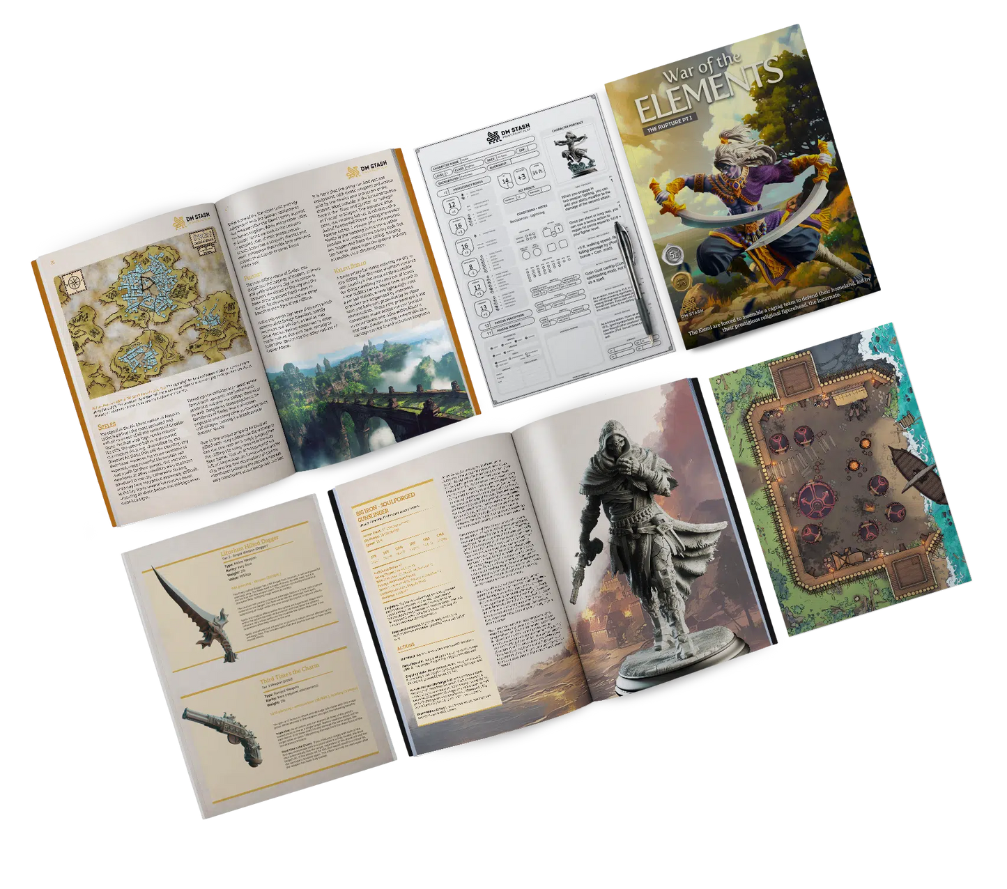5E Kampagne - Der Riss Teil I: Krieg der Elemente