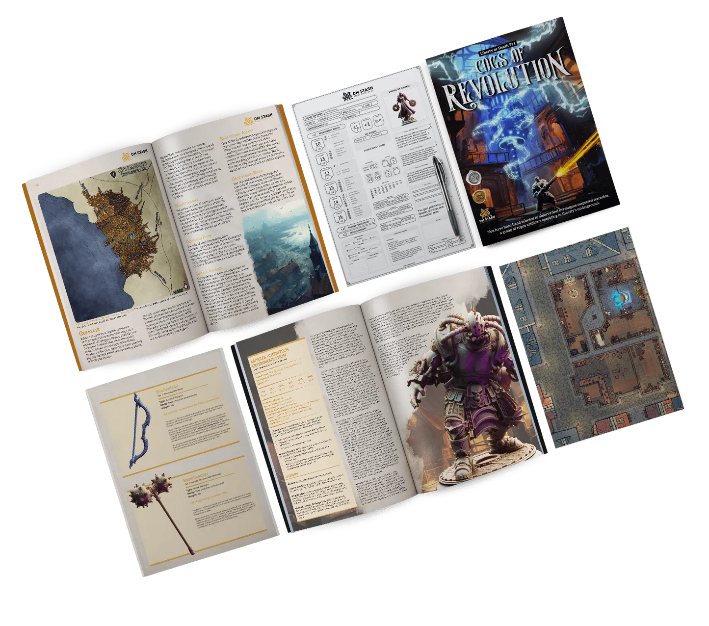 5E Campaign - Cogs of Revolution
