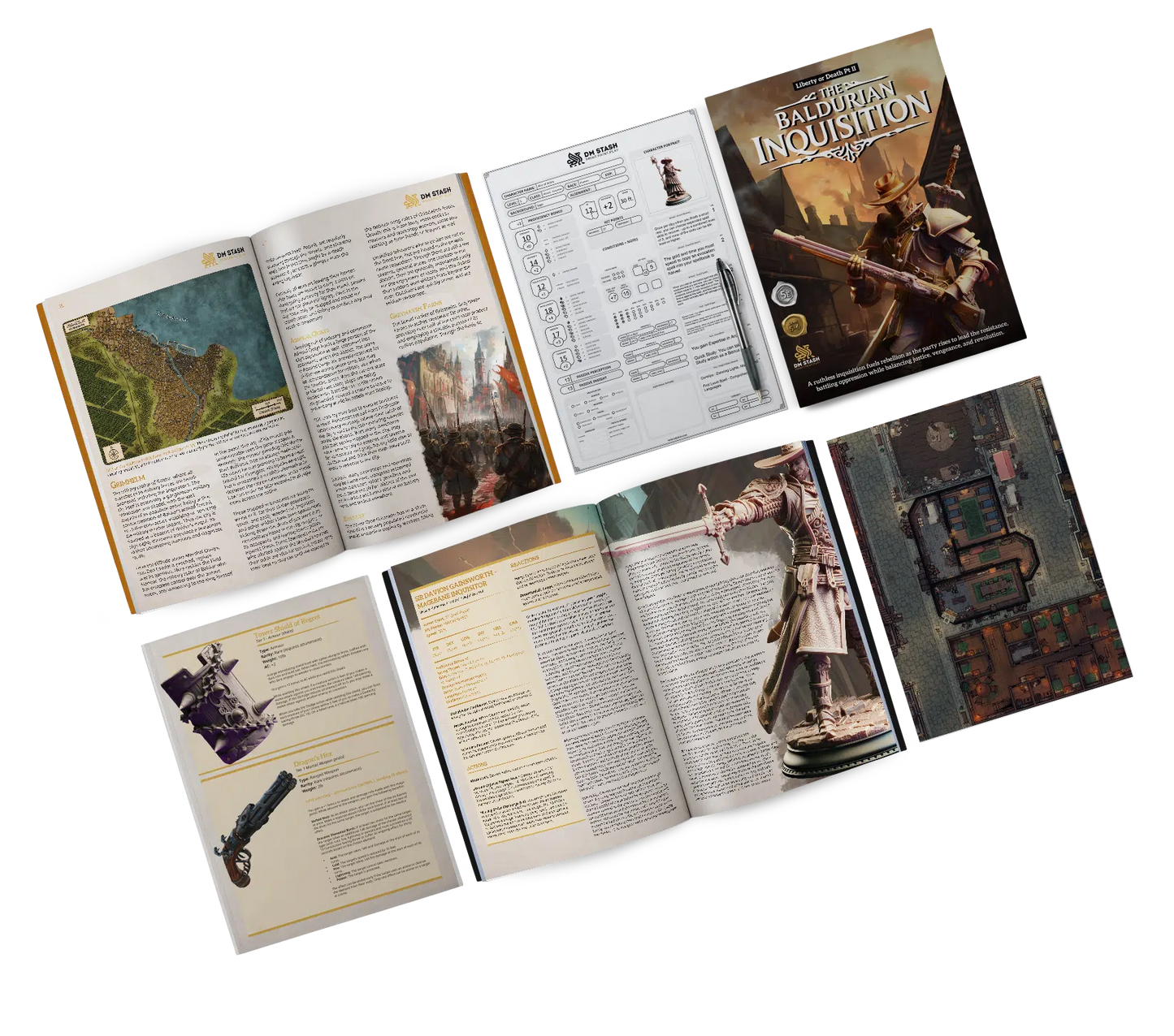 5E Campaign - The Baldurian Inquisition