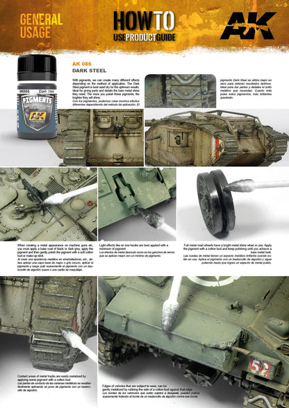 Dunkler Stahl - 35 ml