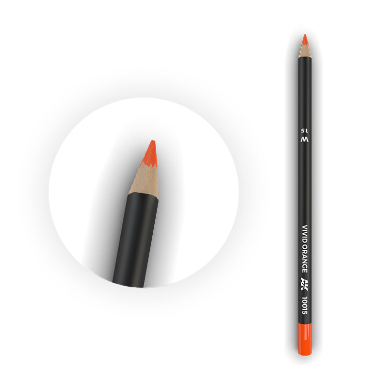 Vivid Orange Weathering Pencil