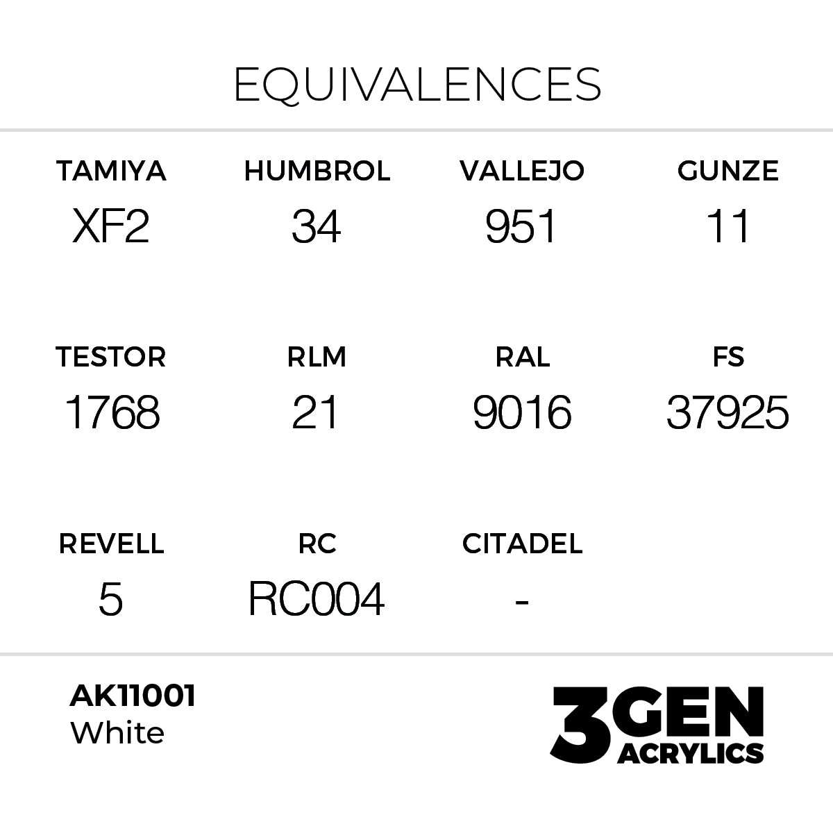 3gen - White - Intense - 18ml