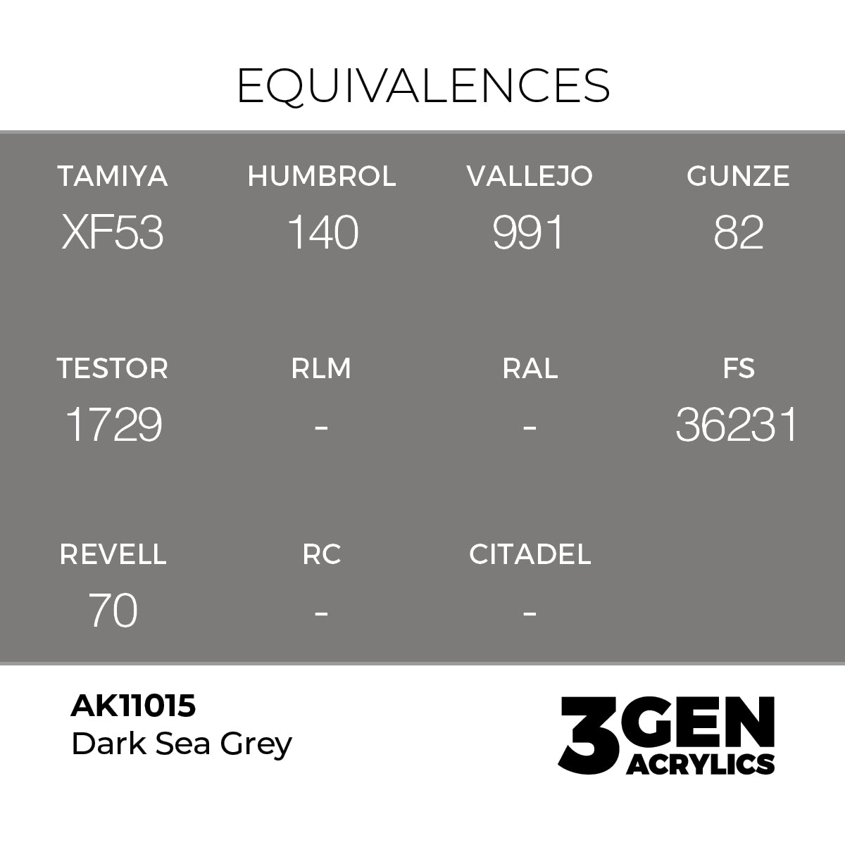 3gen - Dark Sea Grey - 18ml