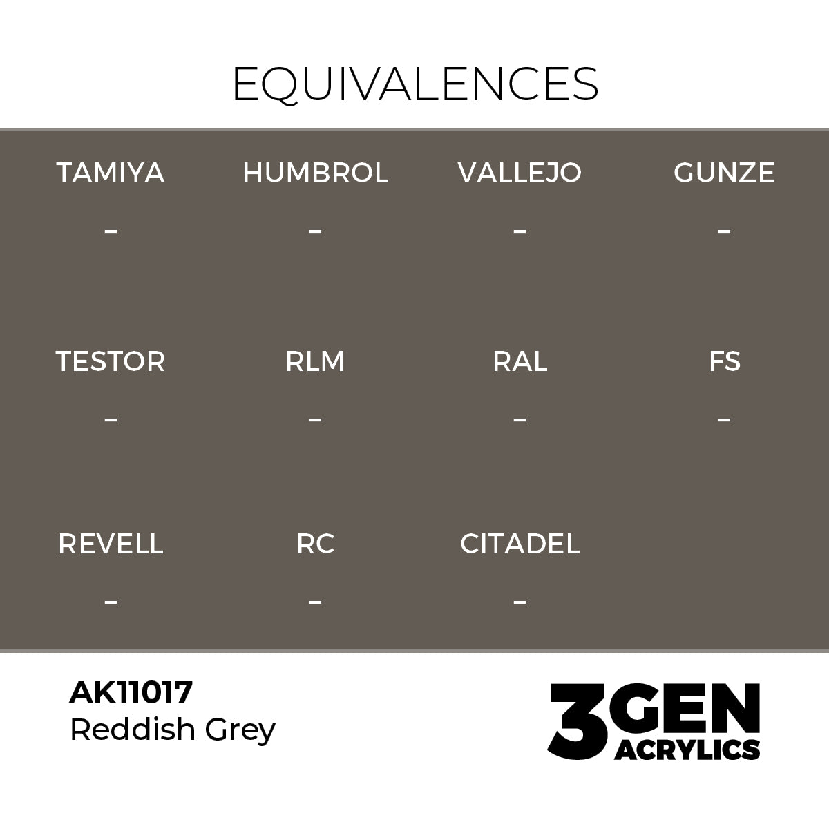 3gen - Reddish Grey - 18ml