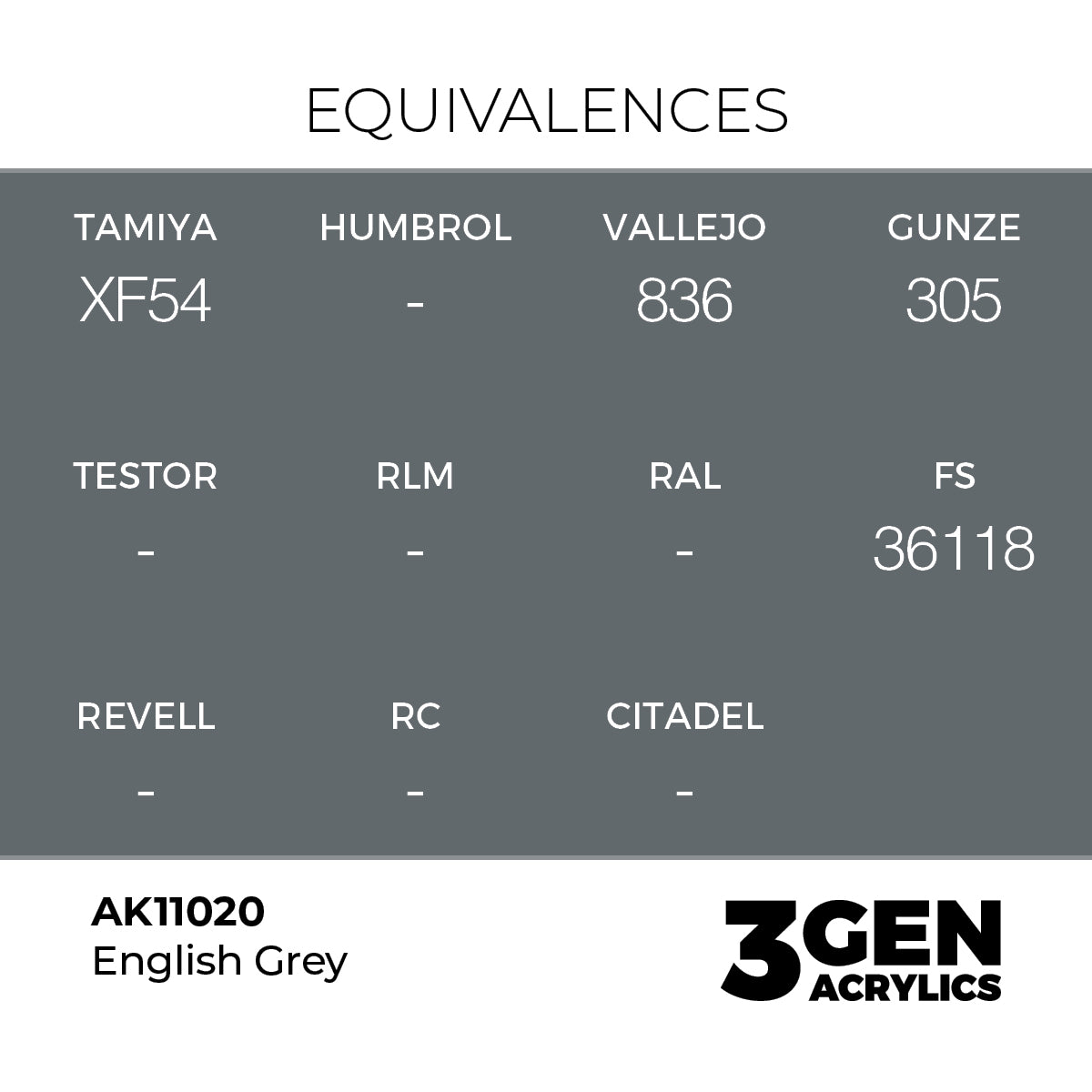 3gen - English Grey - 18ml