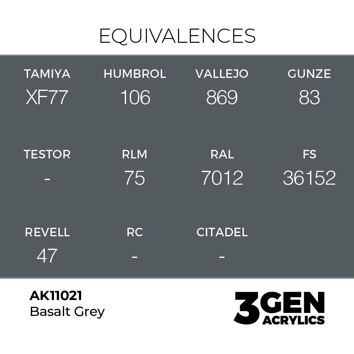 3gen - Basalt Grey - 18ml