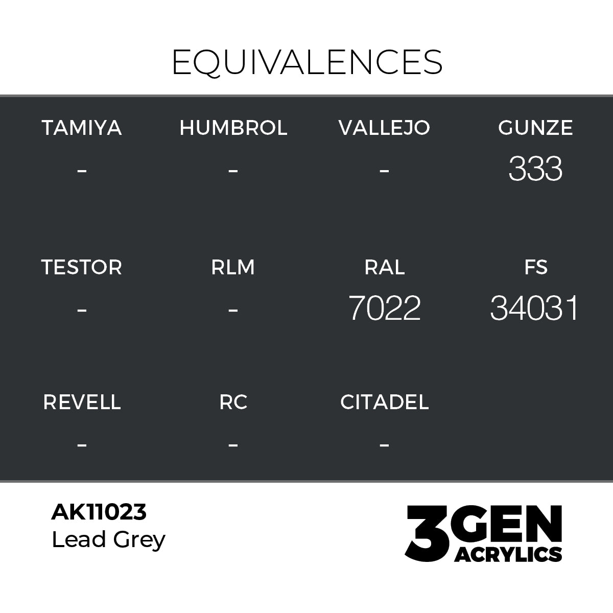3gen - Lead Grey - 18ml