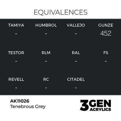 3gen - Tenebrous Grey - 18ml