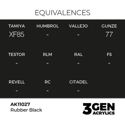3gen - Rubber Black - 18ml