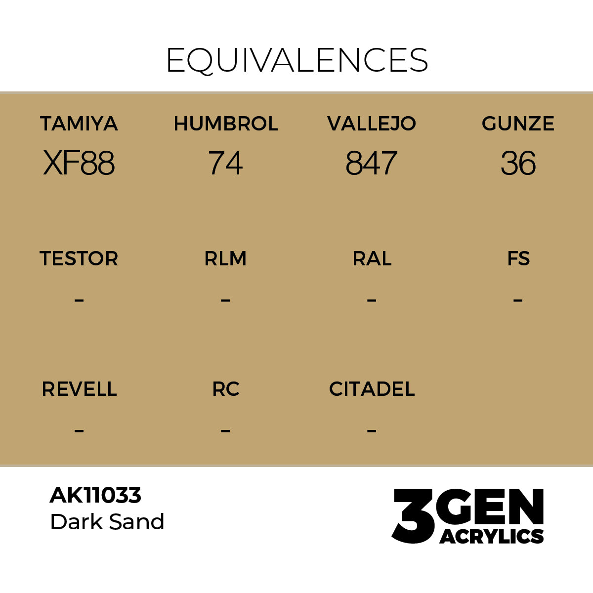 3gen - Dark Sand - 18ml