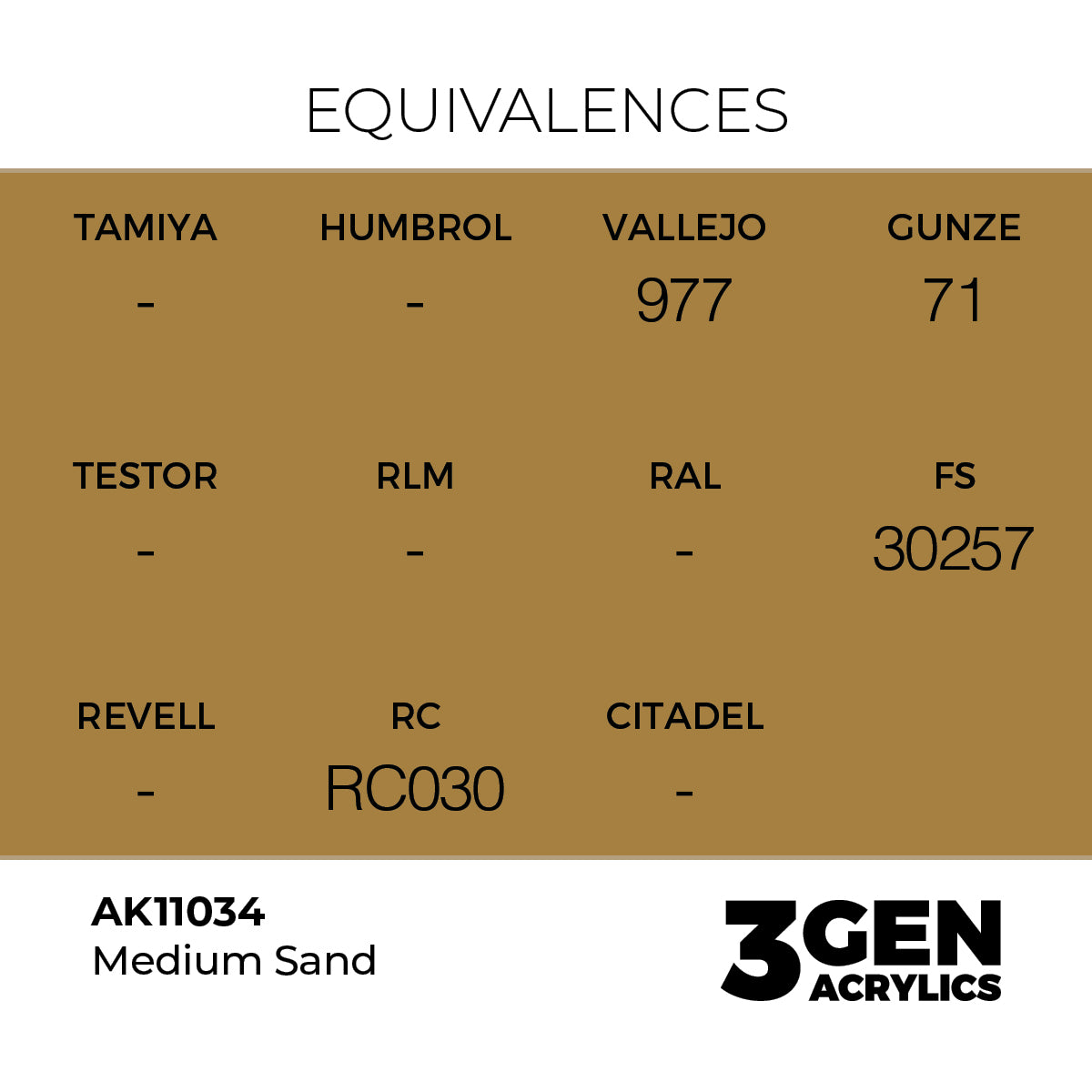 3gen - Medium Sand - 18ml