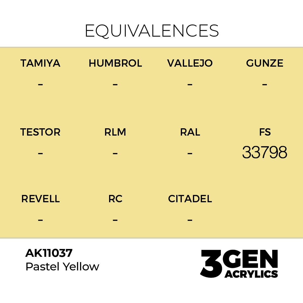 3gen - Pastel Yellow - 18ml