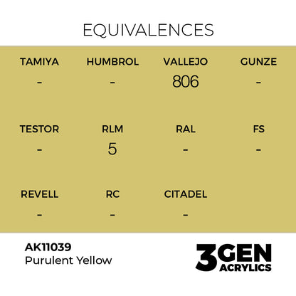 3gen - Purulent Yellow - 18ml