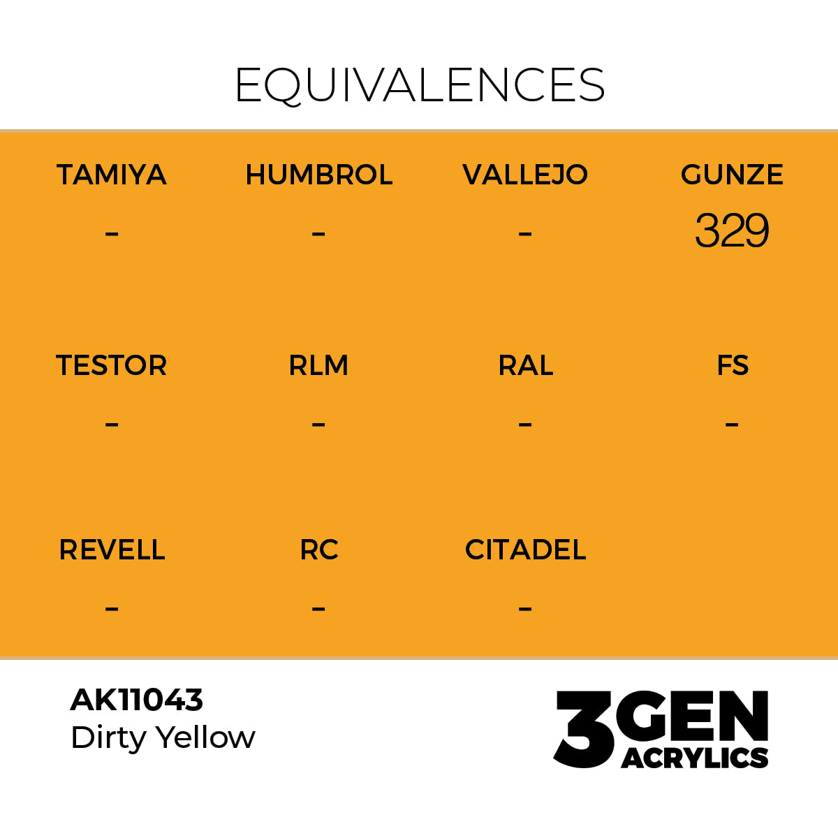 3gen - Dirty Yellow - 18ml