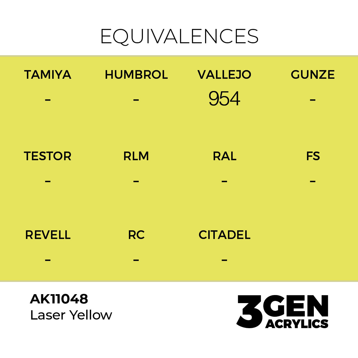 3gen - Laser Yellow - 18ml