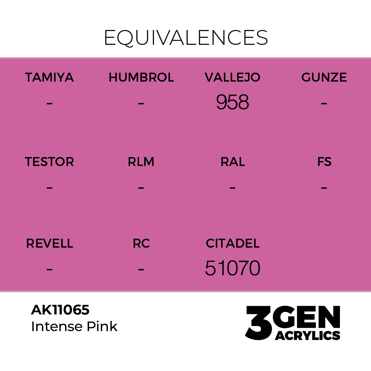 3gen - Intense - Intense Pink - 18ml