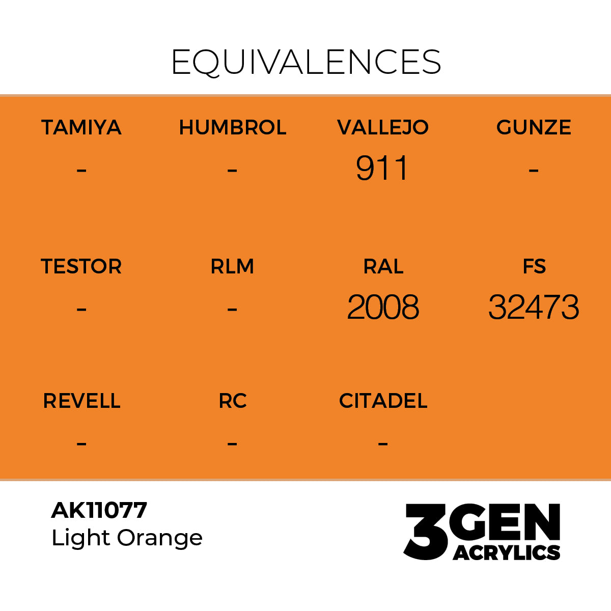 3gen - Light Orange - 18ml