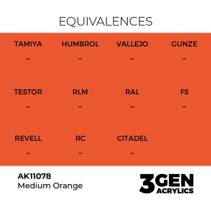 3gen - Medium Orange - 18ml