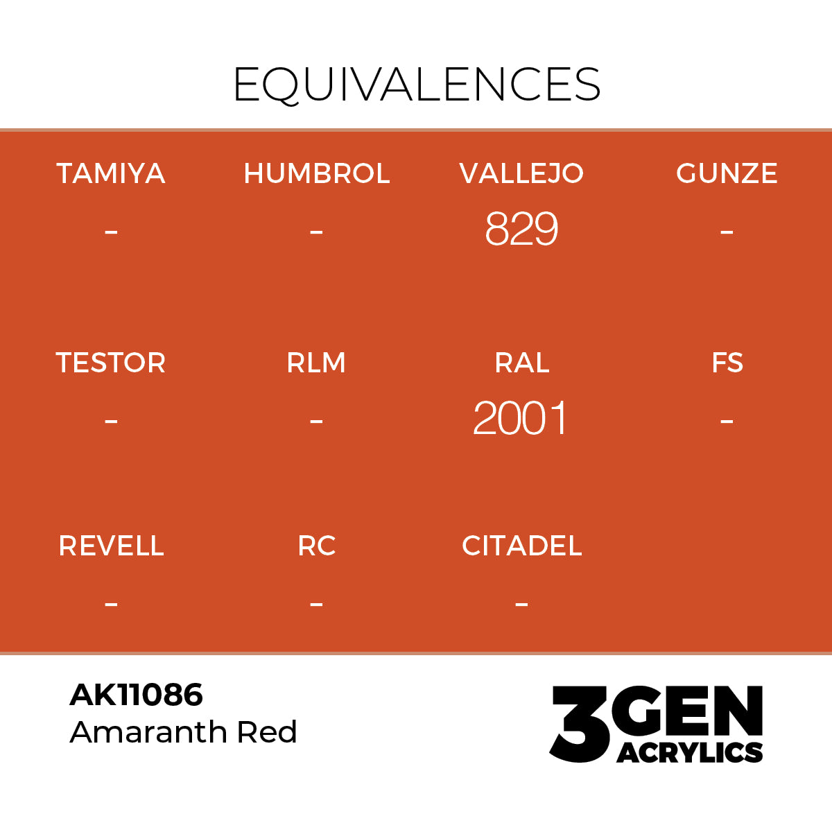 3gen - Amaranth Red - 18ml