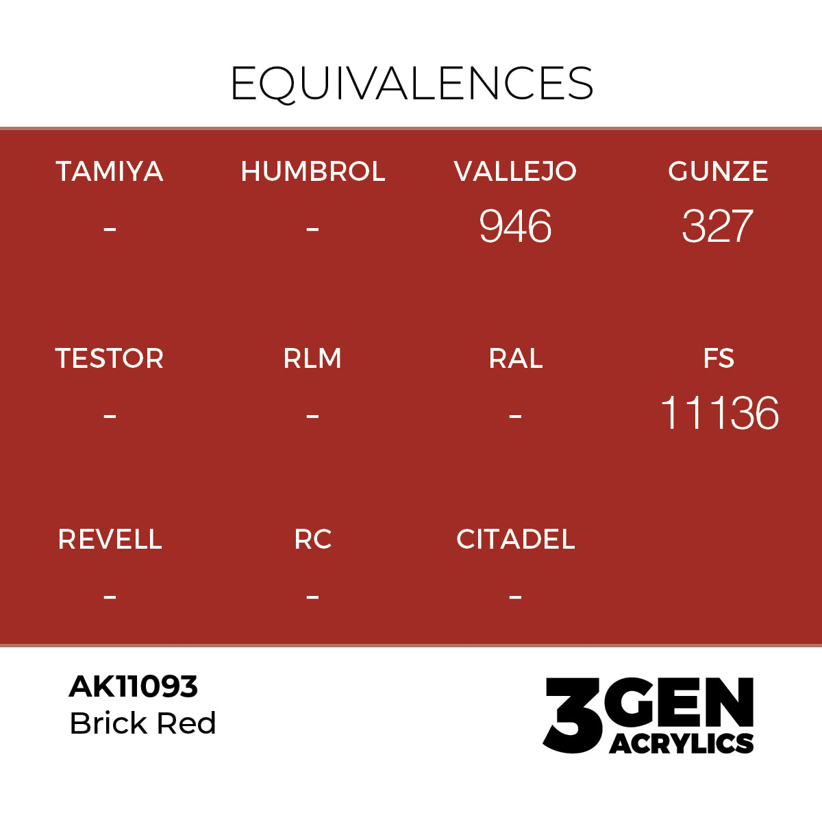 3gen - Brick Red - 18ml