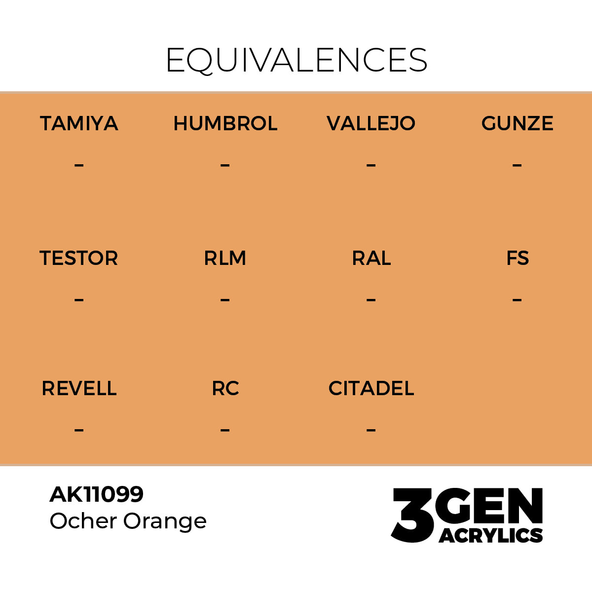 3gen - Ocher Orange - 18ml
