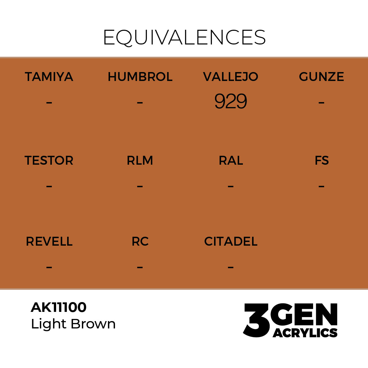 3gen - Light Brown - 18ml