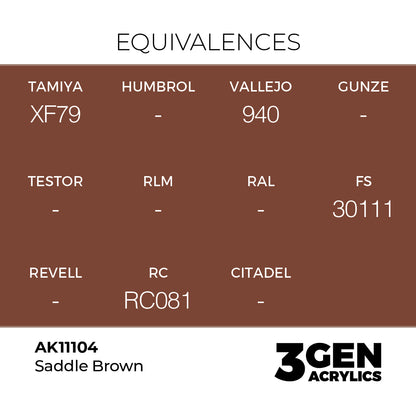 3gen - Saddle Brown - 18ml