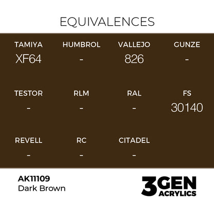 3gen - Dark Brown - 18ml