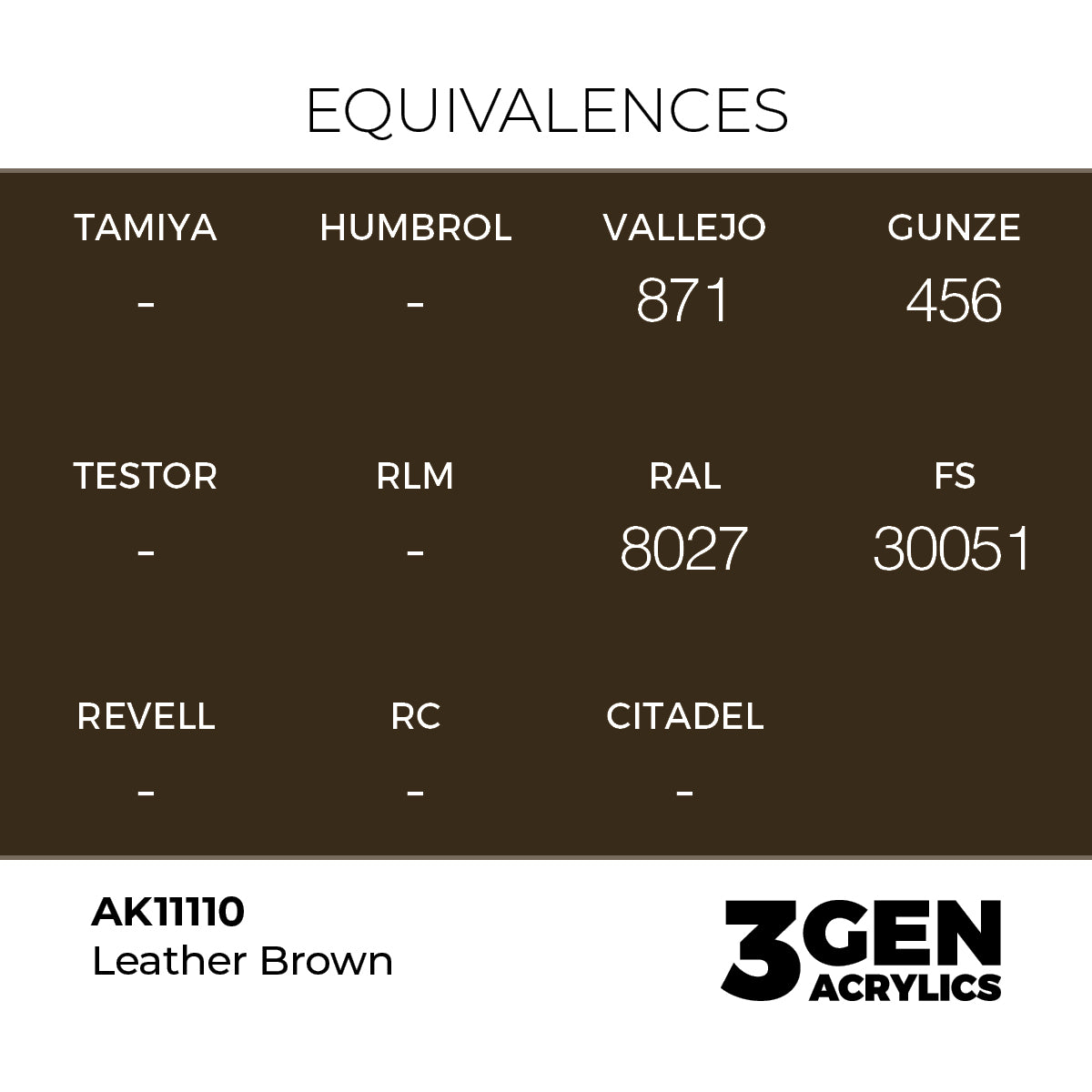 3gen - Leather Brown - 18ml