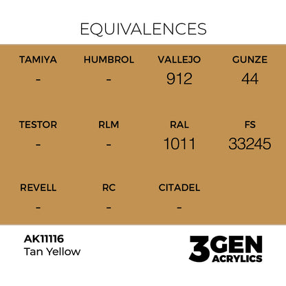 3gen - Tan Yellow - 18ml