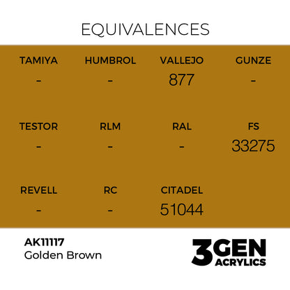 3gen - Golden Brown - 18ml