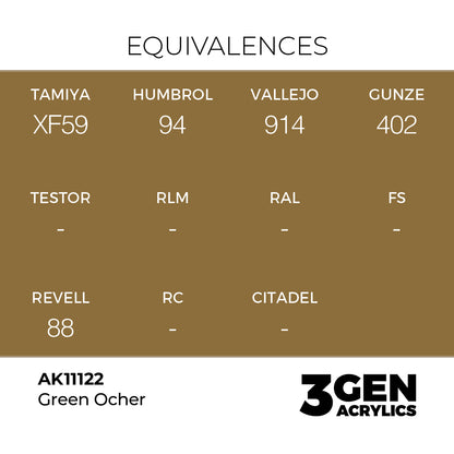 3gen - Green Ochre - 18ml