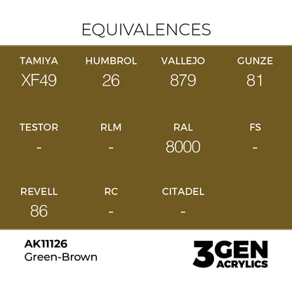3gen - Green-Brown - 18ml
