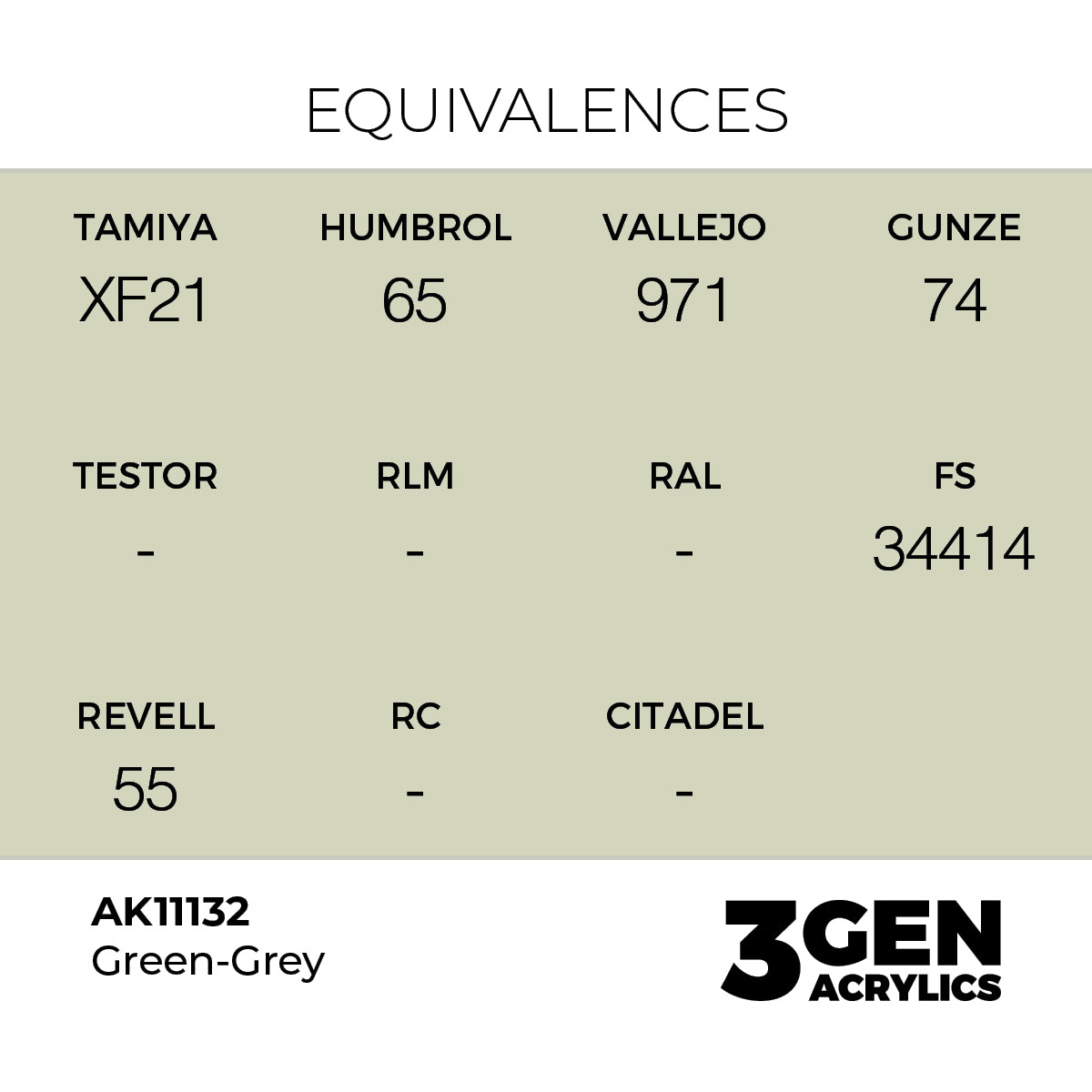 3gen - Green-Grey - 18ml