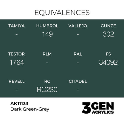3gen - Dark Green-Grey - 18ml