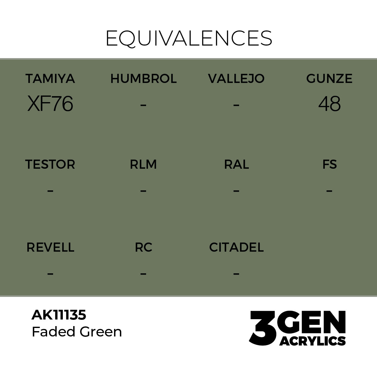 3gen - Faded Green - 18ml