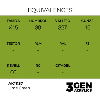 3gen - Lime Green - 18ml